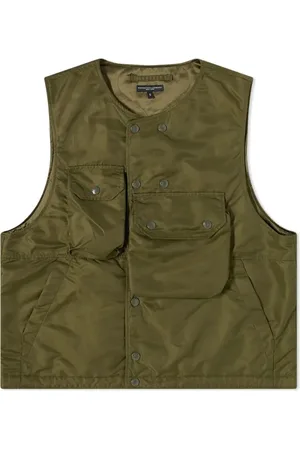 ENGINEERED GARMENTS Cover Vest Flight Satin - S