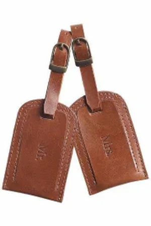 VIDA VIDA Wedding Luggage Tags - - Tan