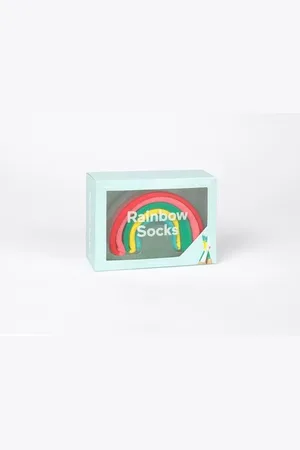 Doiy Pastel Unisex Rainbow Socks