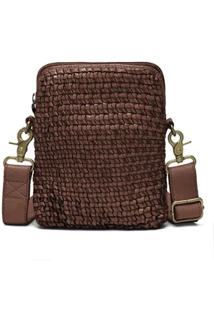 DEPECHE Woven Mobile Crossbody Bag