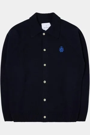 Edwin Mars Polo Cardigan - - M