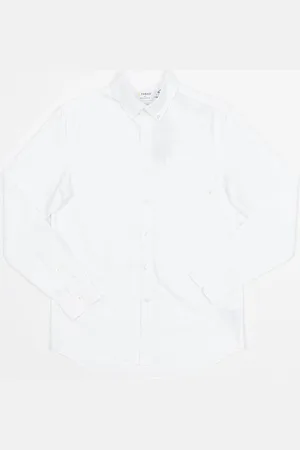 Farah Brewer Casual Fit Pocket Long Sleeve Shirt In - S
