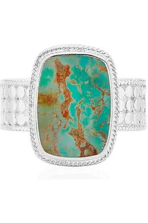 Anna Beck Medium Turquoise Cushion Ring