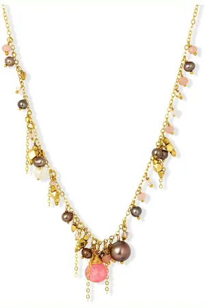 Ashiana Necklace Pink