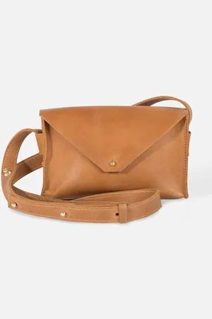 Folkdays Leather Envelope Bag