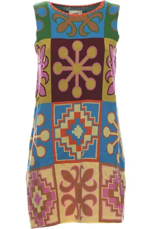 AKEP Vskd01070 Variante 1 Abiti Dress - S / Orange