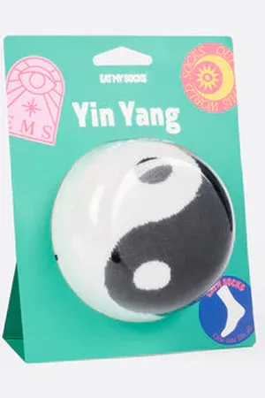 Eat my socks Yin Yang Socks - One Size