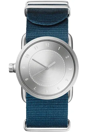 TID Watches No.1 33mm Steel / Blue Nylon Wristband/steel Buckle