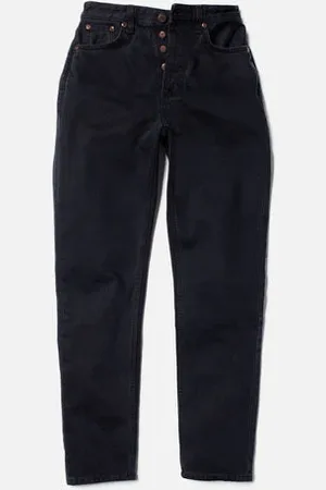 Nudie Jeans Jean Breezy Britt Aged - W24/l28 / Noir