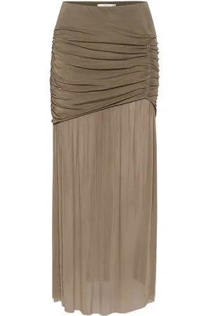 Gestuz Messigz Long Skirt Stone - Xs