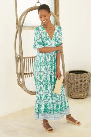 ASPIGA Lena Ecovera Dress Sea - Small
