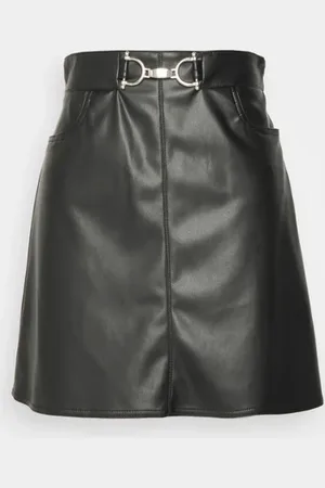 MARELLA Arbo Faux Leather Skirt - 8