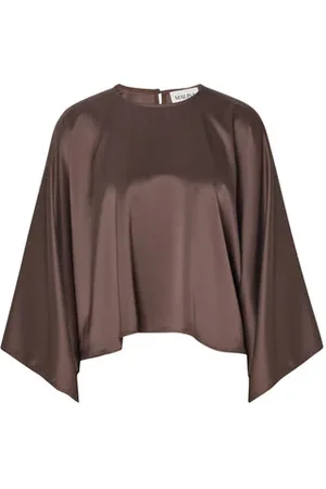 By Malina Naemi Cape Look Blouse - / Xs