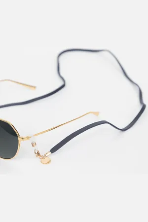 Meller Ebo Leather Sunglasses Chain In
