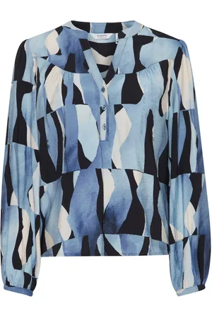 B YOUNG Byibine Blouse Dusty Abstract - Uk 8