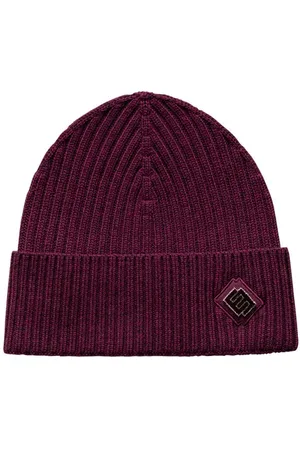 Eton Beanie Hat With Logo Detail - One Size