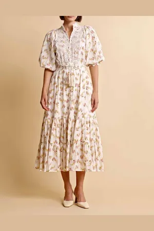 by Ti Mo - Cotton Slub Dress - Vinyl Wallpaper - L