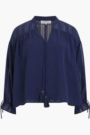 Great Plains Desert Check Blouse - Uk 12