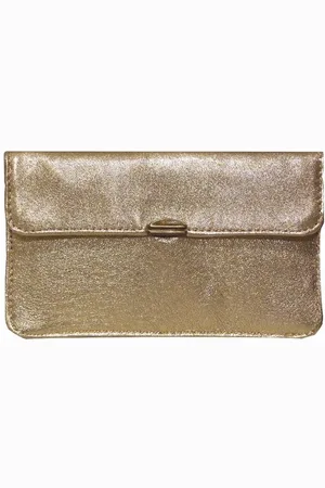 Dlirio Cartera De Piel Bronce