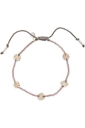 A Beautiful Story Bracelet Botanic - Rose Quartz - - Adjustable
