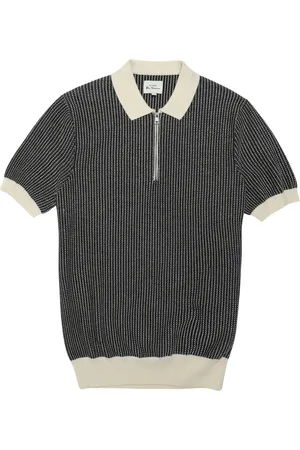 Ben Sherman Bicolour Zip Through Polo - - 2xl