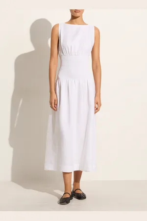 FAITHFULL THE BRAND La Canella Midi Dress - - M / Uk 10