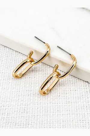 Envy Link Drop Earrings