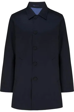 Guards London Montague Reversible Mac Jacket - Denim / Navy - 38