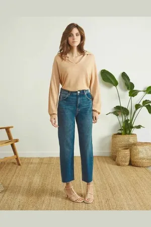 REIKO Niagara Straight Leg Jean - Mid Wash - 27