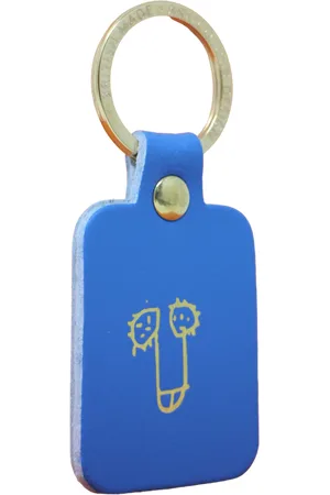 Ark Colour Design Cheeky Willy Key Ring Fob Cornflower