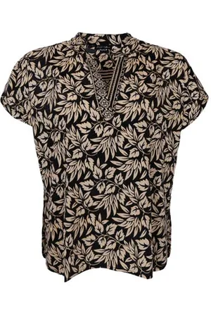 Black Colour Luna Andrea Blouse - Sahara Moon - S/m