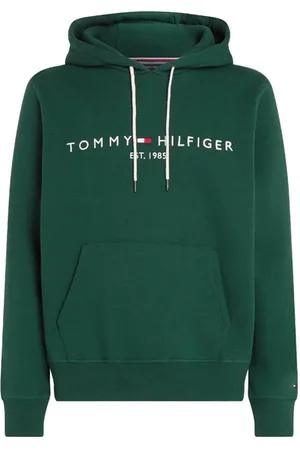 Tommy Hilfiger Hoodie Man Mw0mw11599 L6k - Verde / M