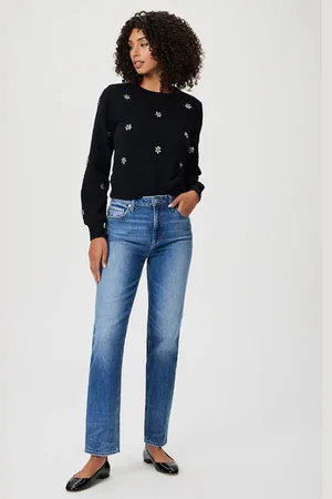 Paige Stella 31" Jeans - Stronghold - 26