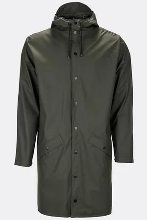 Rains Unisex Long Jacket In - M