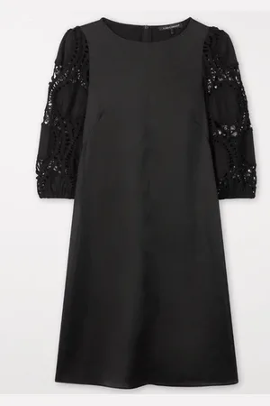 Luisa Cerano Dress With Crochet Details 798504 3500 Col 0001 - 14:40