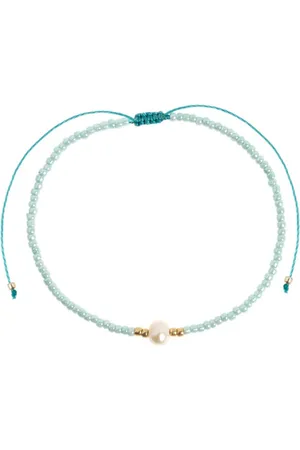 Catimini Alba Turquoise Bead With Macrame Bracelet
