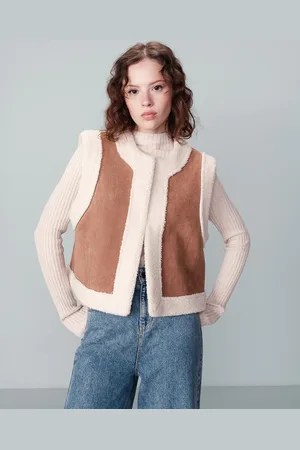 Grace & Mila Grace Et Mila - Veste Sans Mache En Daim - S