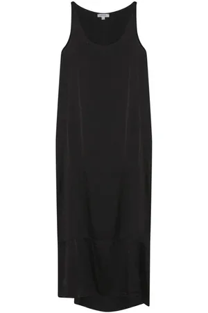 cashmere-fashion-store Crossley Seiden-mix Träger Kleid Sed Rundhalsausschnitt - S / Schwarz