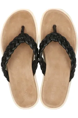 Maruti Lola Leather Flip Flops - 38