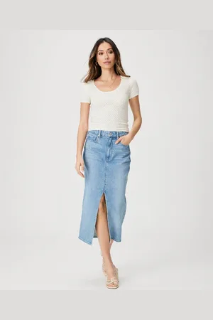 Paige Angela Midi Skirt - Ysabel - 29 / Ysabel