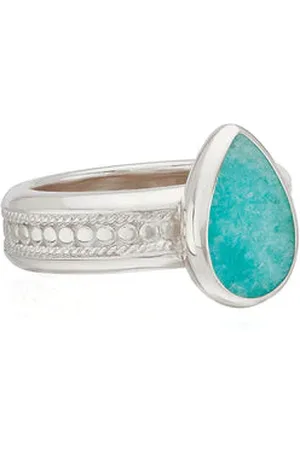 Anna Beck Amazonite Drop Cocktail Ring