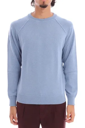 FILIPPO DE LAURENTIIS - Sky Wool & Cashmere Crew Neck Sweater Gc1mlr2a 820 - 56 (U.K 46)