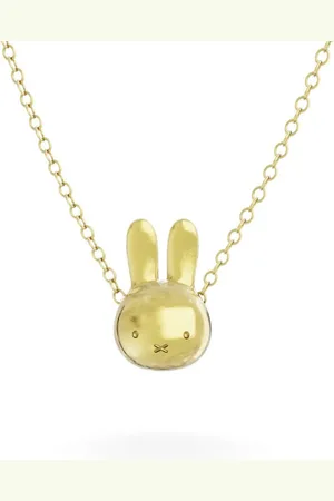 Miffy Medium 18ct Vermeil Head Necklace