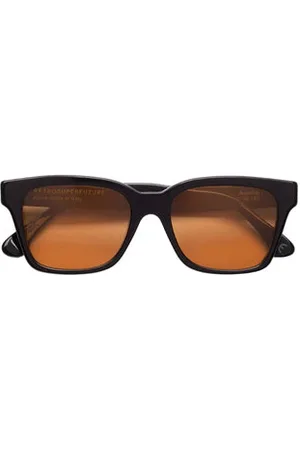 Retrosuperfuture Sunglasses Unisex America Refined 9i2 - Taglia Unica / Brown