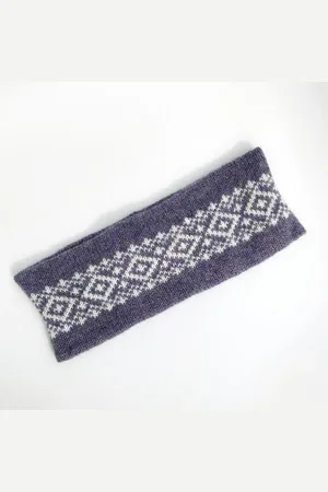 Elaine Ward Crocus Fair Isle Headband