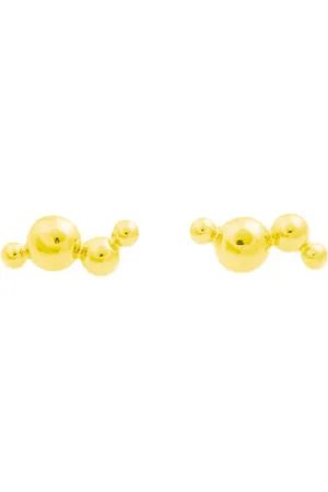 Bandhu Dot Pin Earrings Plated