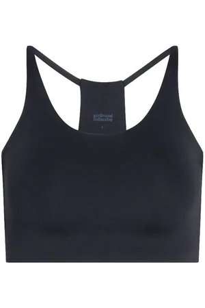 GIRLFRIEND COLLECTIVE Cleo Float Bra Bustier - Schwarz / S
