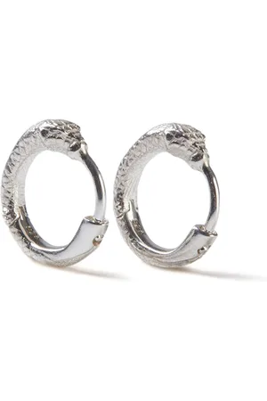 Rachel Entwistle Mini Ouroboros Snake Huggies - Small / Single - 10mm / Single