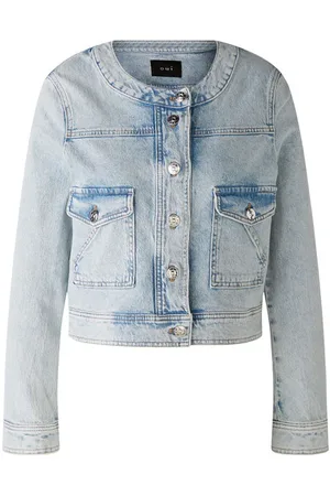 Oui Jacket Denim - Uk 10