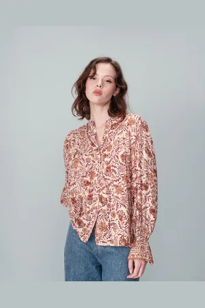Grace & Mila Blouse Imprimée Sable - M